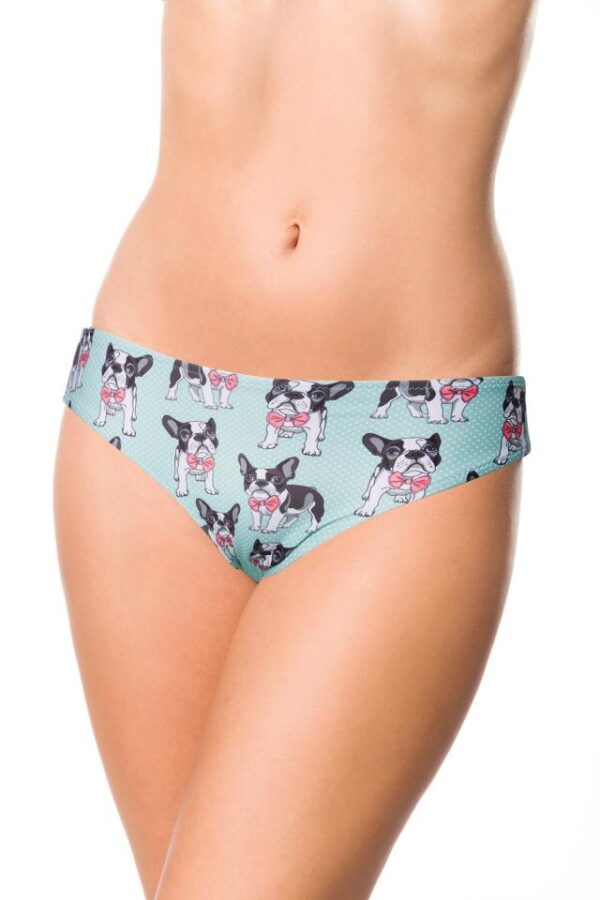 Slip de bain - bleu/blanc/noir - 2XL-Belsira – Image 2