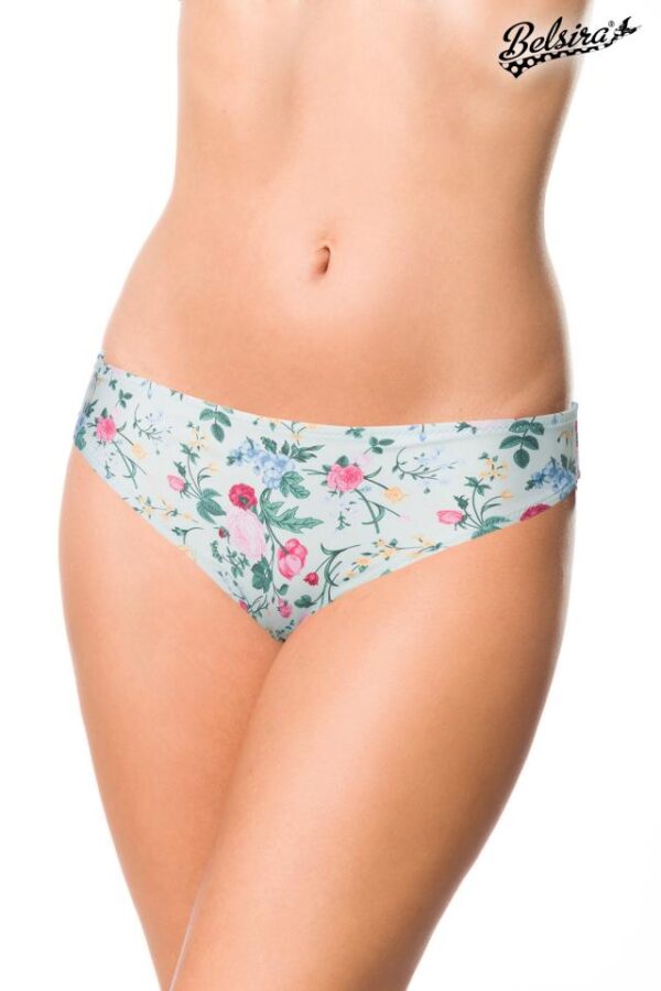Slip de bain - vert/rose/jaune - L-Belsira