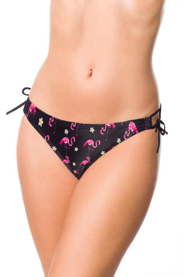 Slip de bain - noir/rose - L-Belsira – Image 2