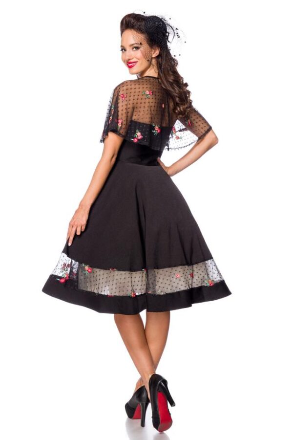 Robe Vintage avec Boléro - noir - S-Belsira – Image 3