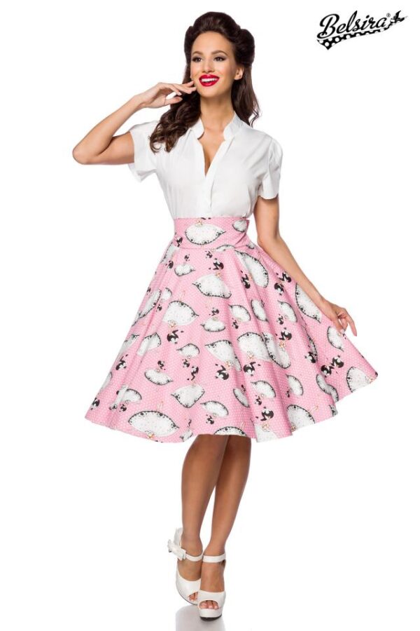 Vintage- Belsira - rose/blanc -Belsira
