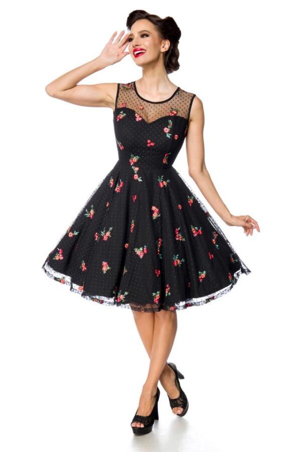 robe de cocktail - noir - 3XL-Belsira – Image 2
