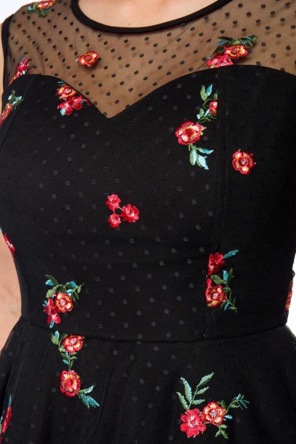 robe de cocktail - noir - 3XL-Belsira – Image 4