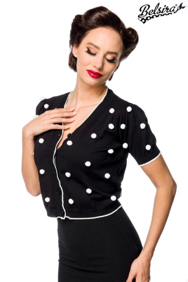 Cardigan - noir - L-Belsira