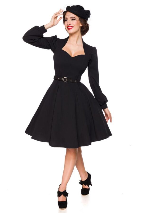 Robe à manches longues - noir - XL-Belsira – Image 2
