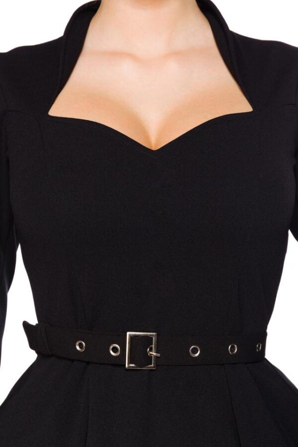 Robe à manches longues - noir - XL-Belsira – Image 4