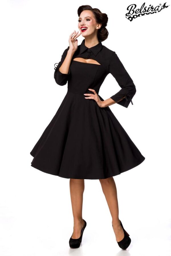 Robe avec Boléro - noir - M-Belsira