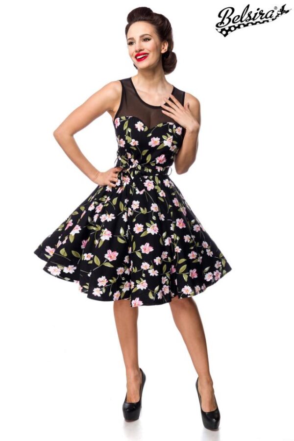 Robe - noir/rose - 4XL-Belsira