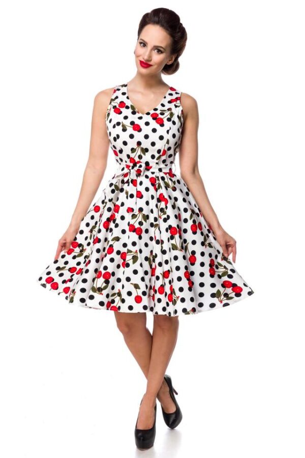 Robe - blanc/noir - S-Belsira – Image 2