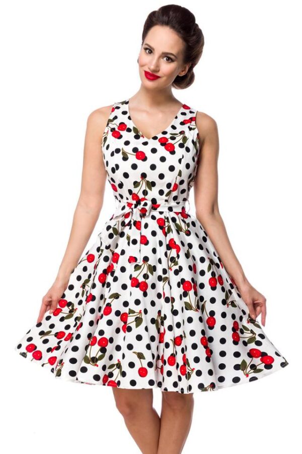 Robe - blanc/noir - S-Belsira – Image 4