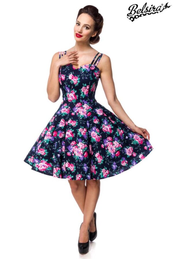 Robe - noir/rouge - 4XL-Belsira