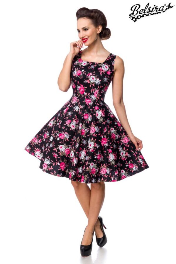 Robe - noir/rouge - 4XL-Belsira