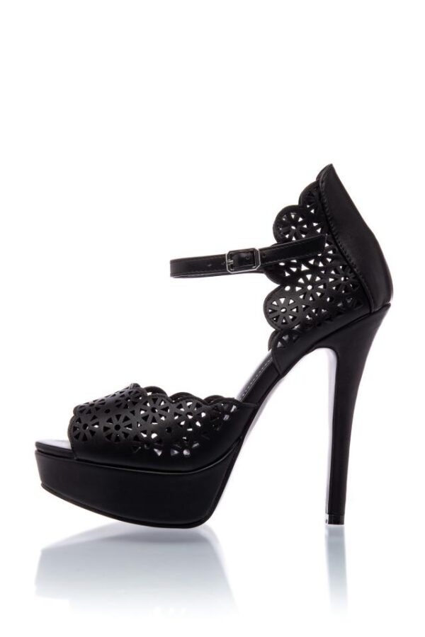 Chaussures à Bride à la Cheville - noir -38-Belsira – Image 2