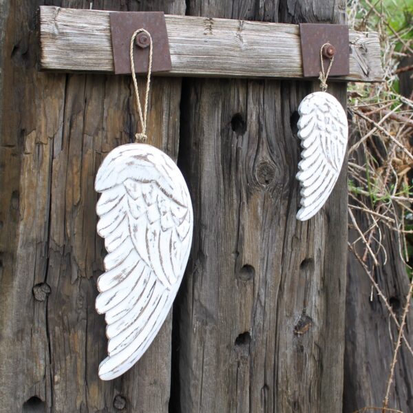 Aile d'ange fabriquée à la main - 30 cm- Vendu par 1 – Image 3