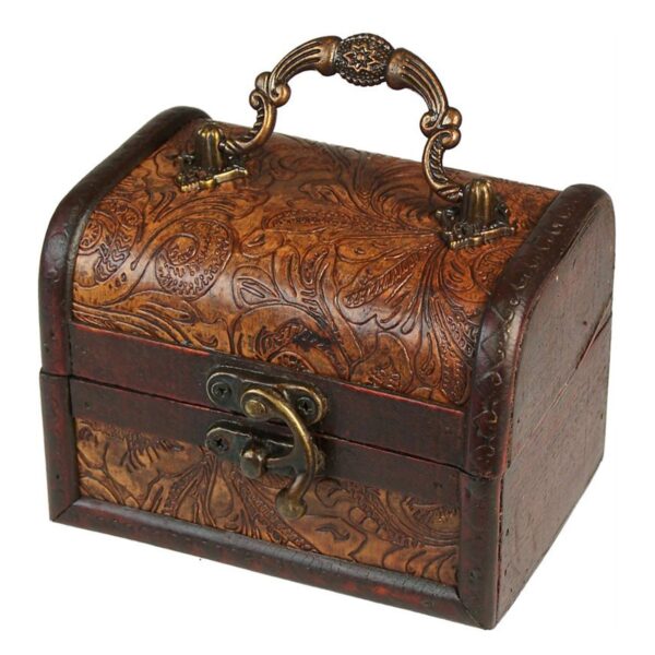 Boîtes coloniales MLrg - Floral en relief- Vendu par 1