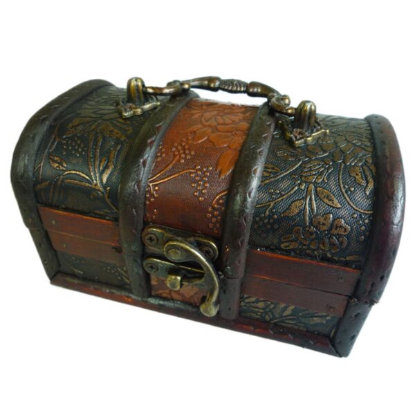 Boîtes Coloniales Lrg - Panneau Doré- Vendu par 1