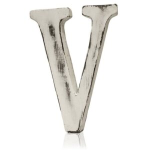 Lettres Shabby Chic - V- Vendu par 1