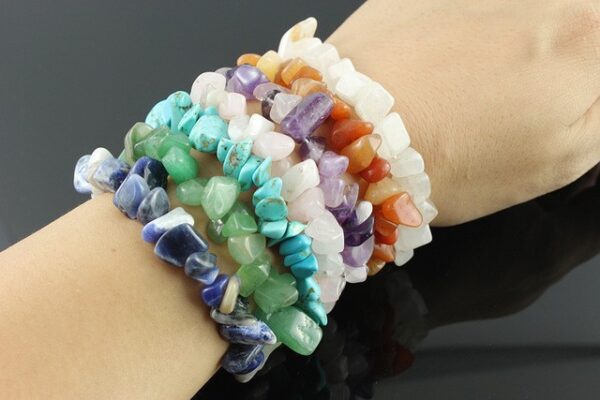 Bracelet Chipstone - Améthyste- Vendu par 1 – Image 4