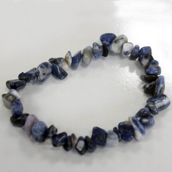 Bracelet Chipstone - Sodalite- Vendu par 1