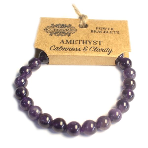 Bracelet de Puissance - Améthyste- Vendu par 1 – Image 2