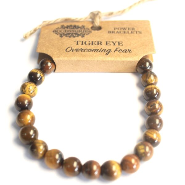 Bracelet de Puissance - Oeil de Tigre- Vendu par 1 – Image 2