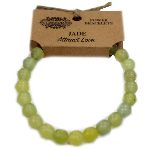 Bracelet de puissance - Jade- Vendu par 1 – Image 2