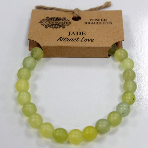 Bracelet de puissance - Jade- Vendu par 1 – Image 3