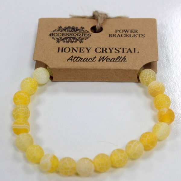 Bracelet Power - Cristal Miel- Vendu par 1 – Image 2