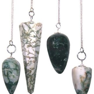 Pendule Magique - Agate Arbre- Vendu par 1