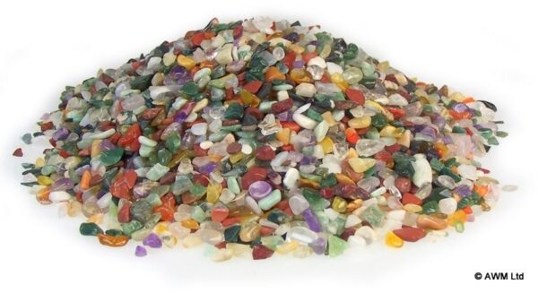 Chips de pierres précieuses naturelles mélangées - 1KG- Vendu par 1 – Image 2