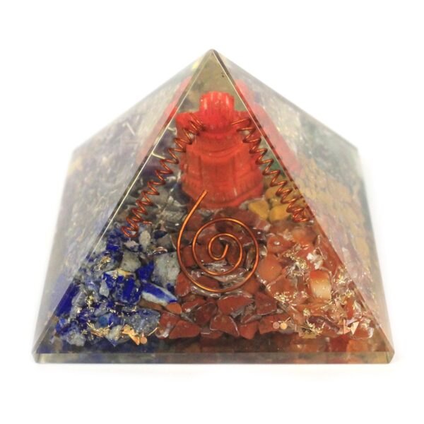 Pyramide Orgonite Grande 70mm - Ganesh- Vendu par 1