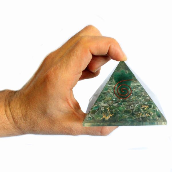 Pyramide Orgonite Lrg 70mm - Ange- Vendu par 1 – Image 3
