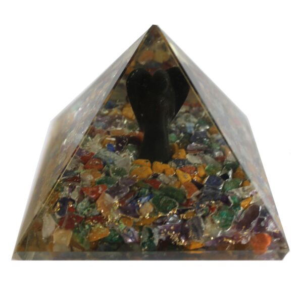 Pyramide Orgonite Lrg 70mm - Ange- Vendu par 1 – Image 4