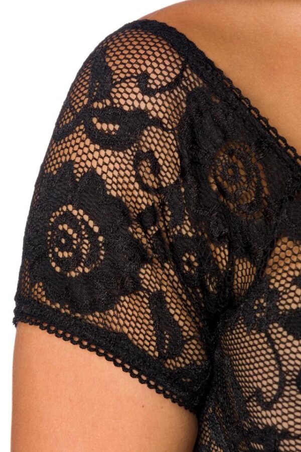 Chemisier Dirndl - noir - XS-Dirndline – Image 4