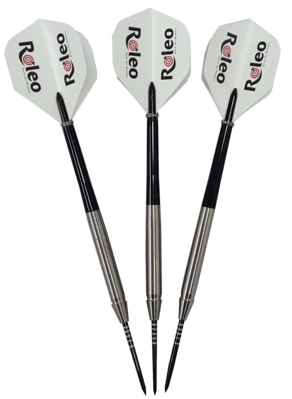 Roleo fléchettes professionnelles en acier PR-2 - 90% tungstène - lot de 3 21g – Image 3