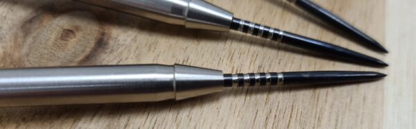 Roleo fléchettes professionnelles en acier PR-2 - 90% tungstène - lot de 3 21g