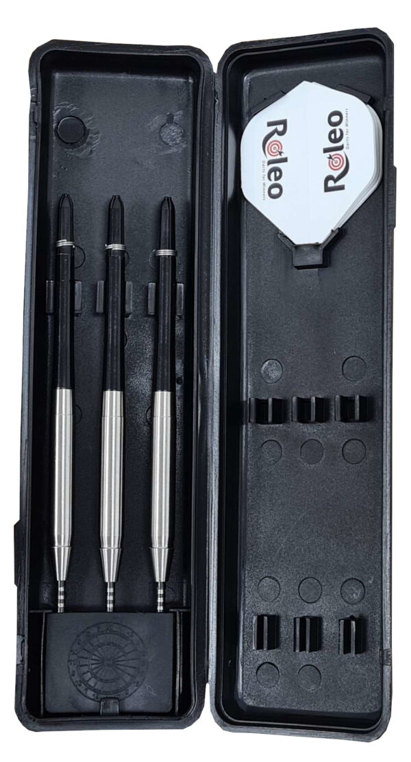Roleo fléchettes professionnelles en acier PR-2 - 90% tungstène - lot de 3 21g – Image 2