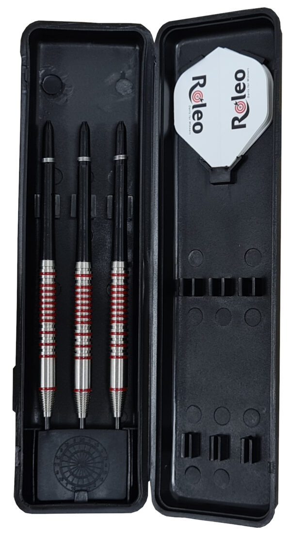 Fléchettes professionnelles Roleo en acier PR-1 - 80% tungstène - lot de 3 22g – Image 3