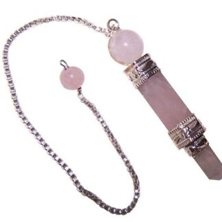 Pendule Trois Pièces - Quartz Rose- Vendu par 1