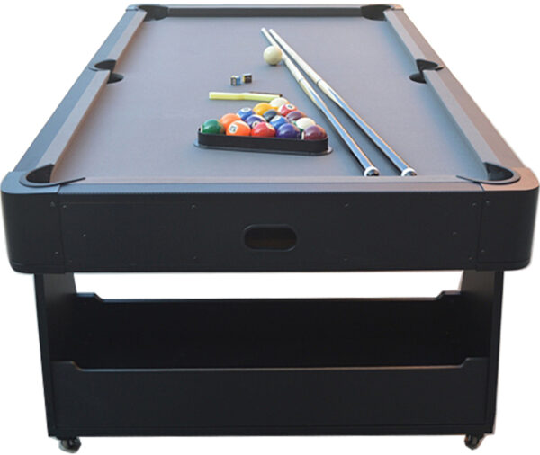 Charlsten Multi air hockey table / table de billard noir - 2-en-1 pliable – Image 4