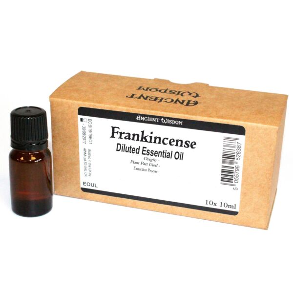 Étiquette sans marque d'huile essentielle diluée d'encens de 10 ml- Vendu par 1