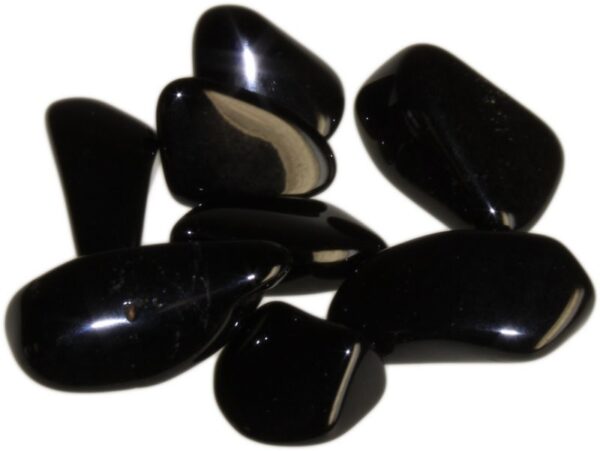 Pack de 24 L de pierres roulées - Tourmaline noire- Vendu par 1