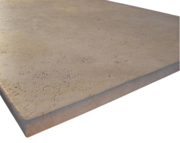 Plateau de table en pierre Carré - 90 x 90 x 3 - Bleu de Lignières Adouci - COMPTOIR DES PIERRES