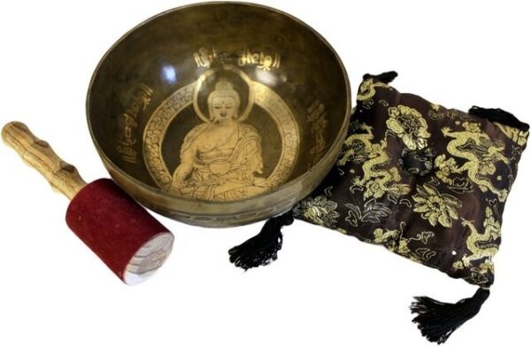 Bouddha Doré en Laiton - Coffret Spécial S'Bowl- Vendu par 1