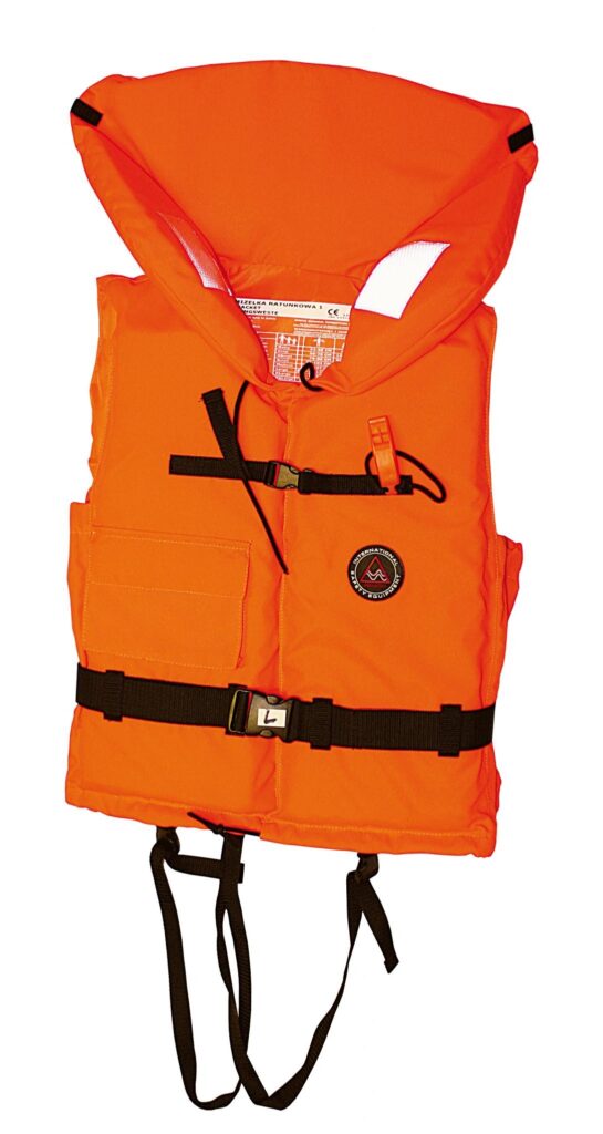 Gilet de sauvetage Nautilo solide pour adulte 60-70 kg – Image 2