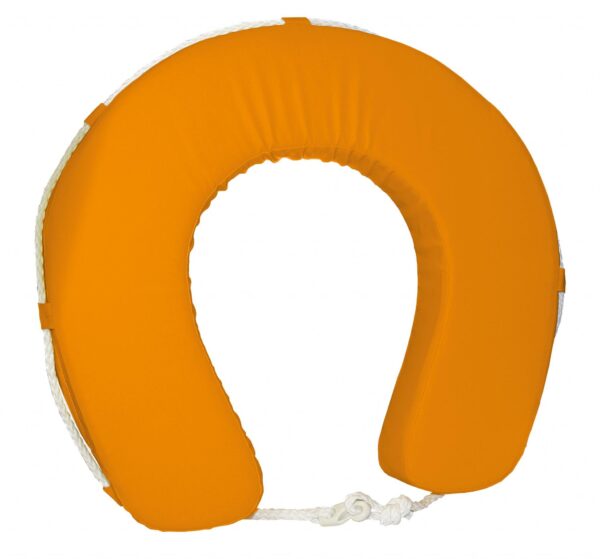 Fer à cheval bouée de sauvetage Nautilo en PVC avec fermeture éclair