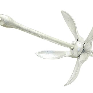 Chague repliable d'ancre Nautilo en fonte galvanisée à chaud 3,2 kg