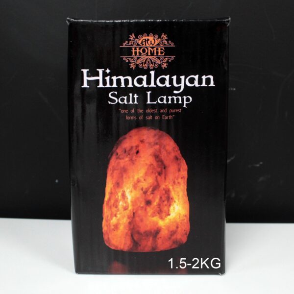 Lampe à sel de qualité - environ 1,5 - 2 kg- Vendu par 1 – Image 2