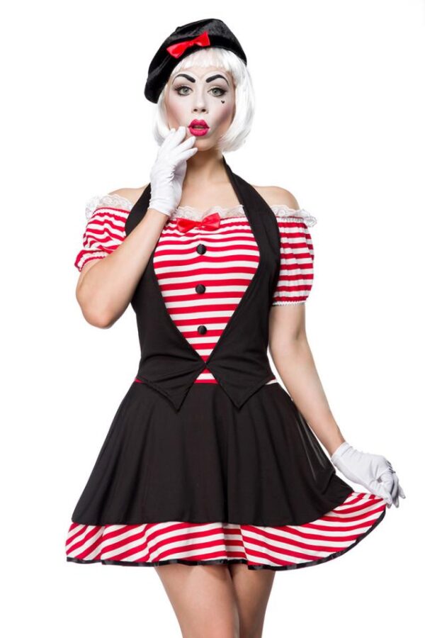 Sexy Mime - noir/rouge/blanc - SL-Mask Paradise – Image 2