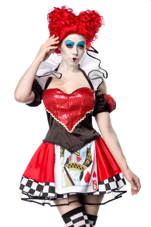 Queen in Red - noir/rouge/blanc - XS-Mask Paradise – Image 2